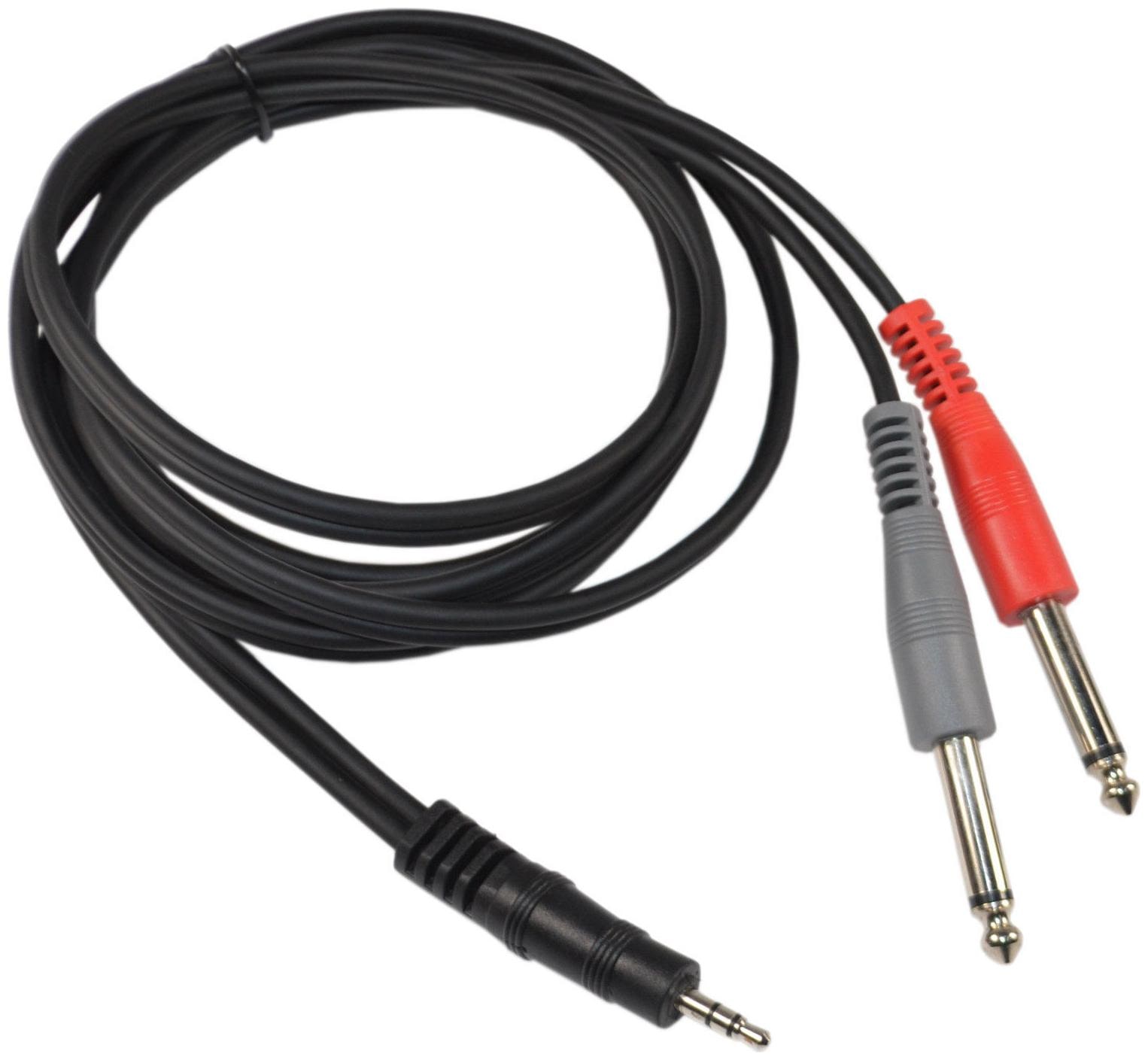 

6 Feet 1 8 TRS to Dual 1 4 TS Cable for Behringer BX4410A BX4210A 1002B Mixer
