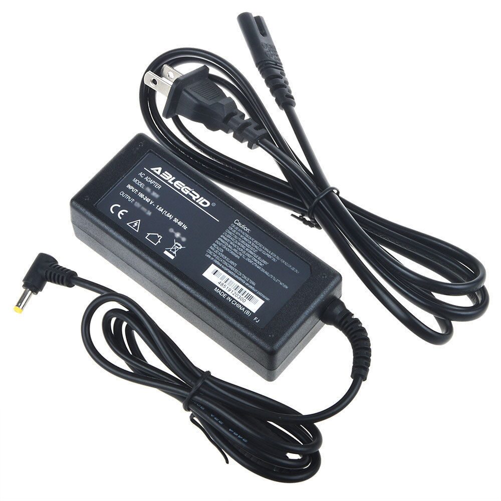 

65W AC Adapter Charger for Gateway NV53A24u NV53A36u Power Supply Cord Mains