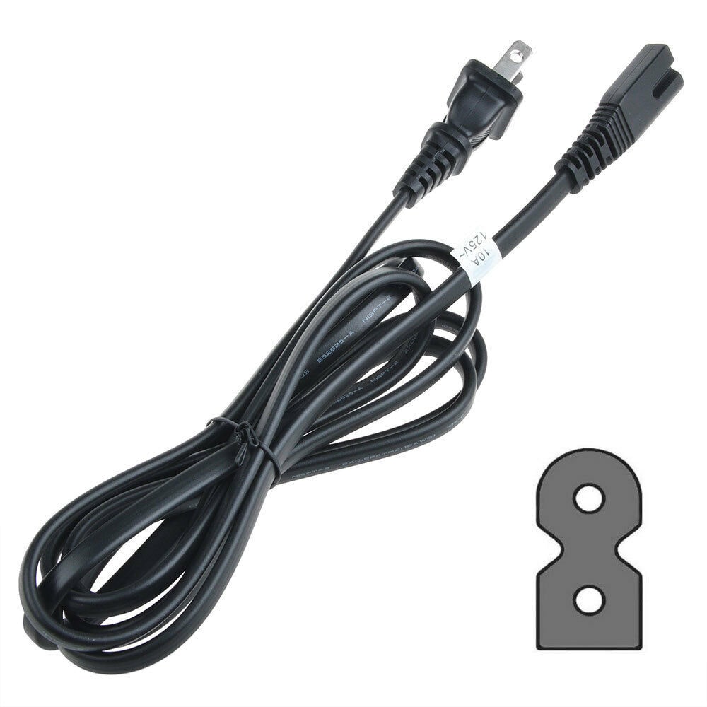 

6Ft 2 Pin AC Power Cord Cable Lead for Yamaha YDP-101 YDP-223 Digital Pianos