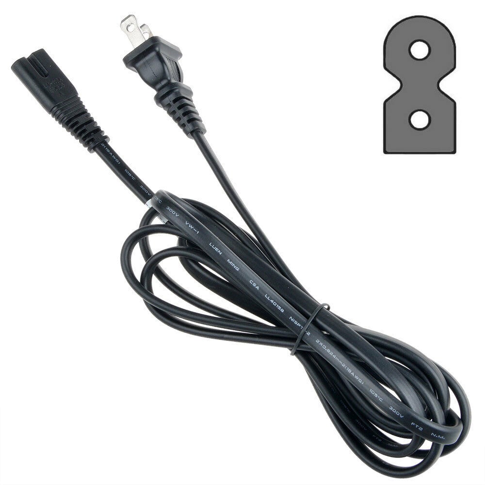 

6ft AC Power Cord Cable Lead for Sharp LC-20B8 LC-20B9U-S LC-208U-S LC-20D30U