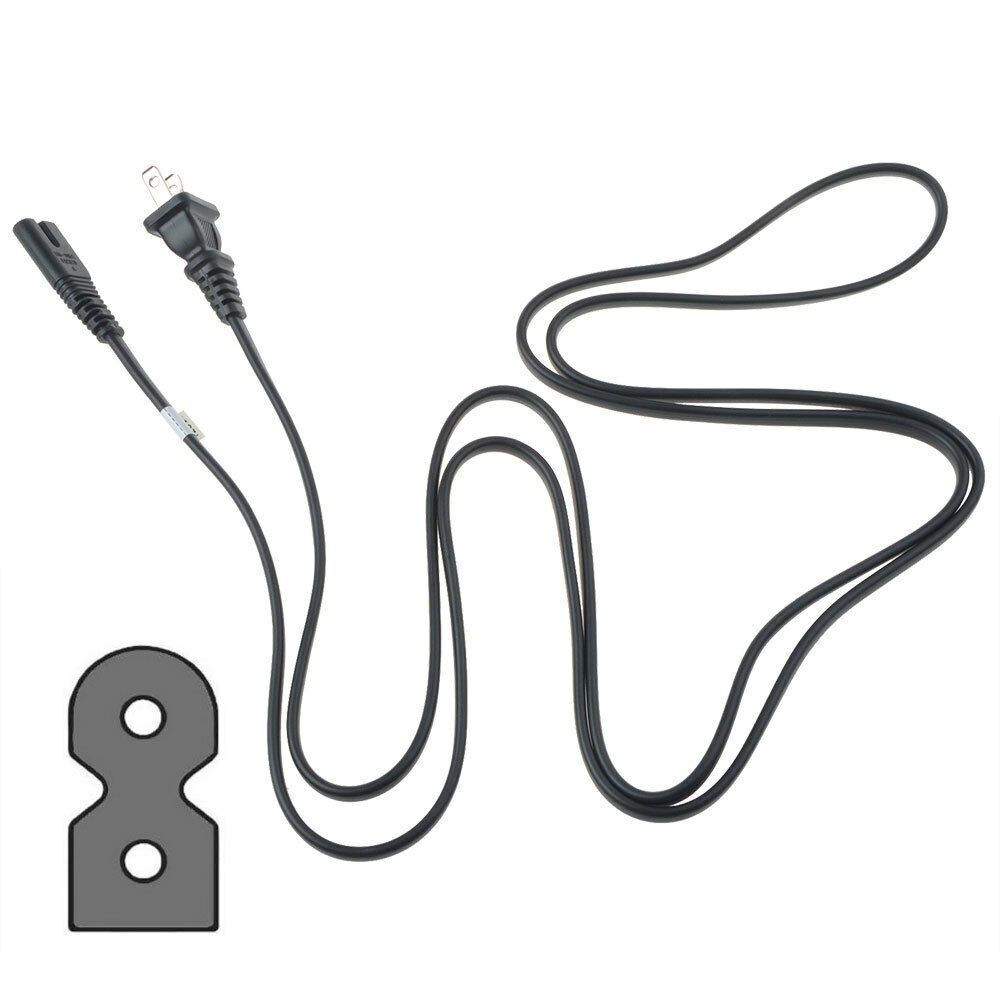 

6Ft AC Power Cord Flat Fig8 Cable for M-Audio Studiophile AV20 AV30 AV40 Speaker