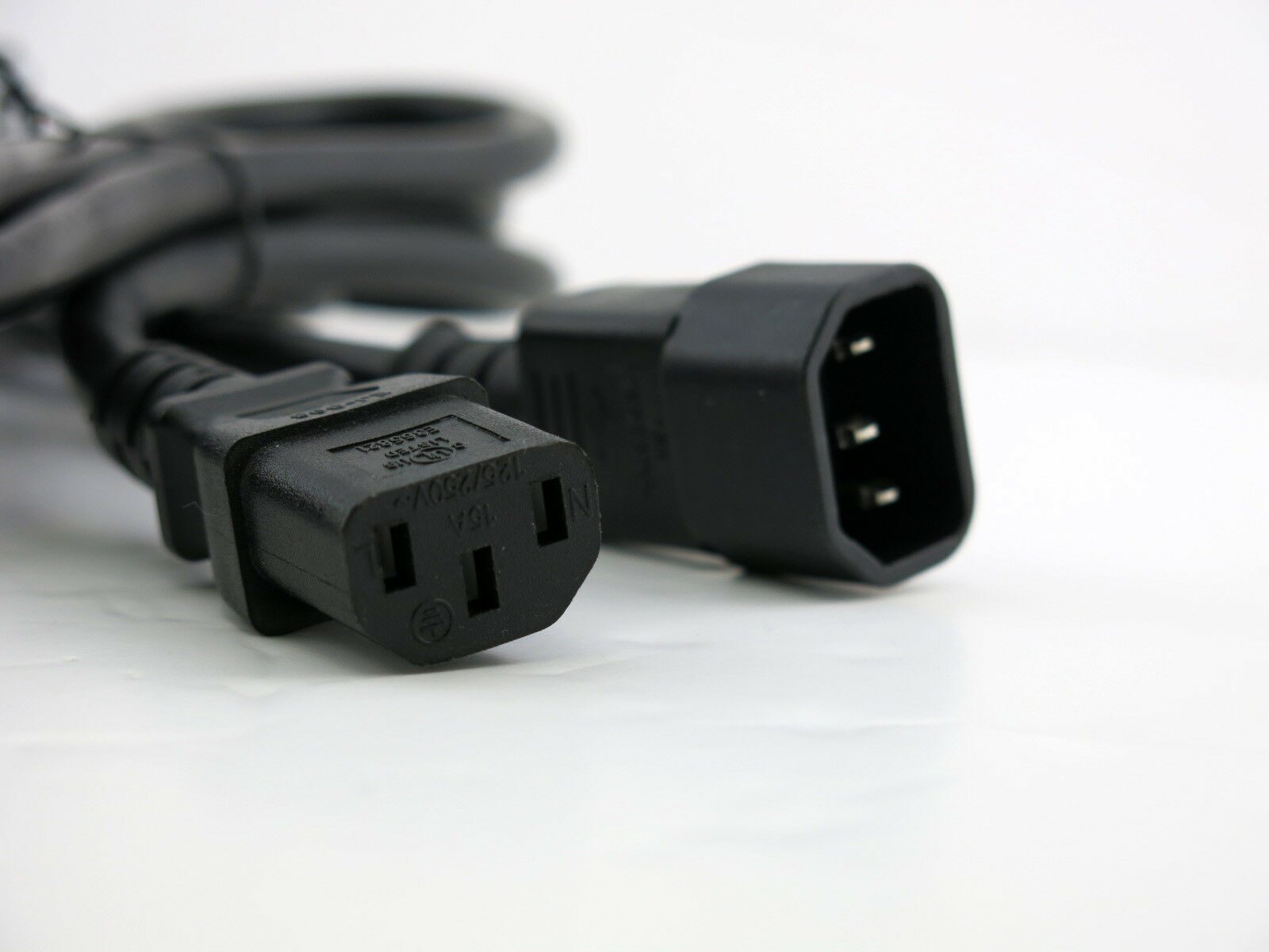 

6ft C14 to C13 14AWG AC Power Cord - Heavy Duty - use as extension or for PDU