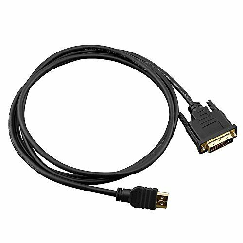 

6Ft DVI-D Dual link 24 1 male to HDMI male M M Cable for PC Laptop and TV