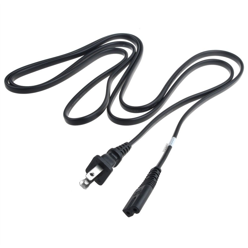 

6Ft Polarized Flat 8 AC Power Cord Lead for INSIGNIA Dynex NS-BRDVD Cable TV
