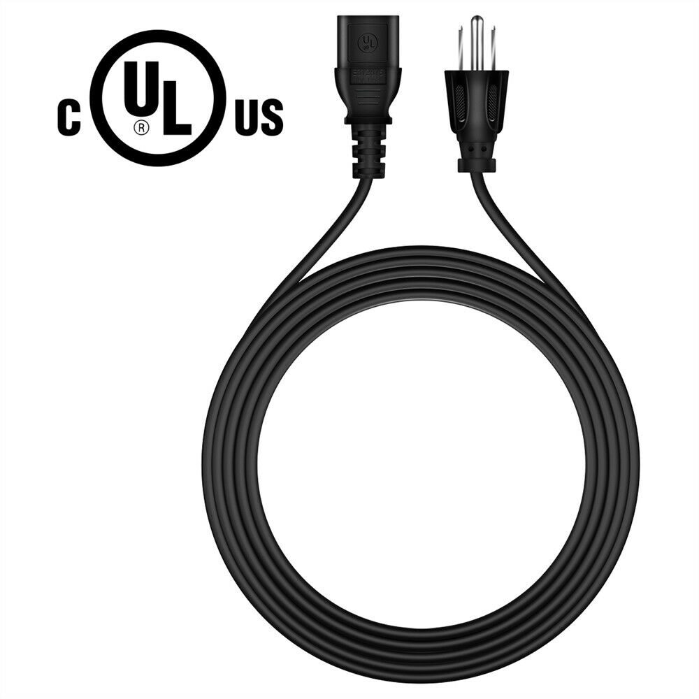 

6ft UL AC Power Cord for Sanyo PROxtraX PLC-XU78 PLC-XP55 PLC-5600N Projector