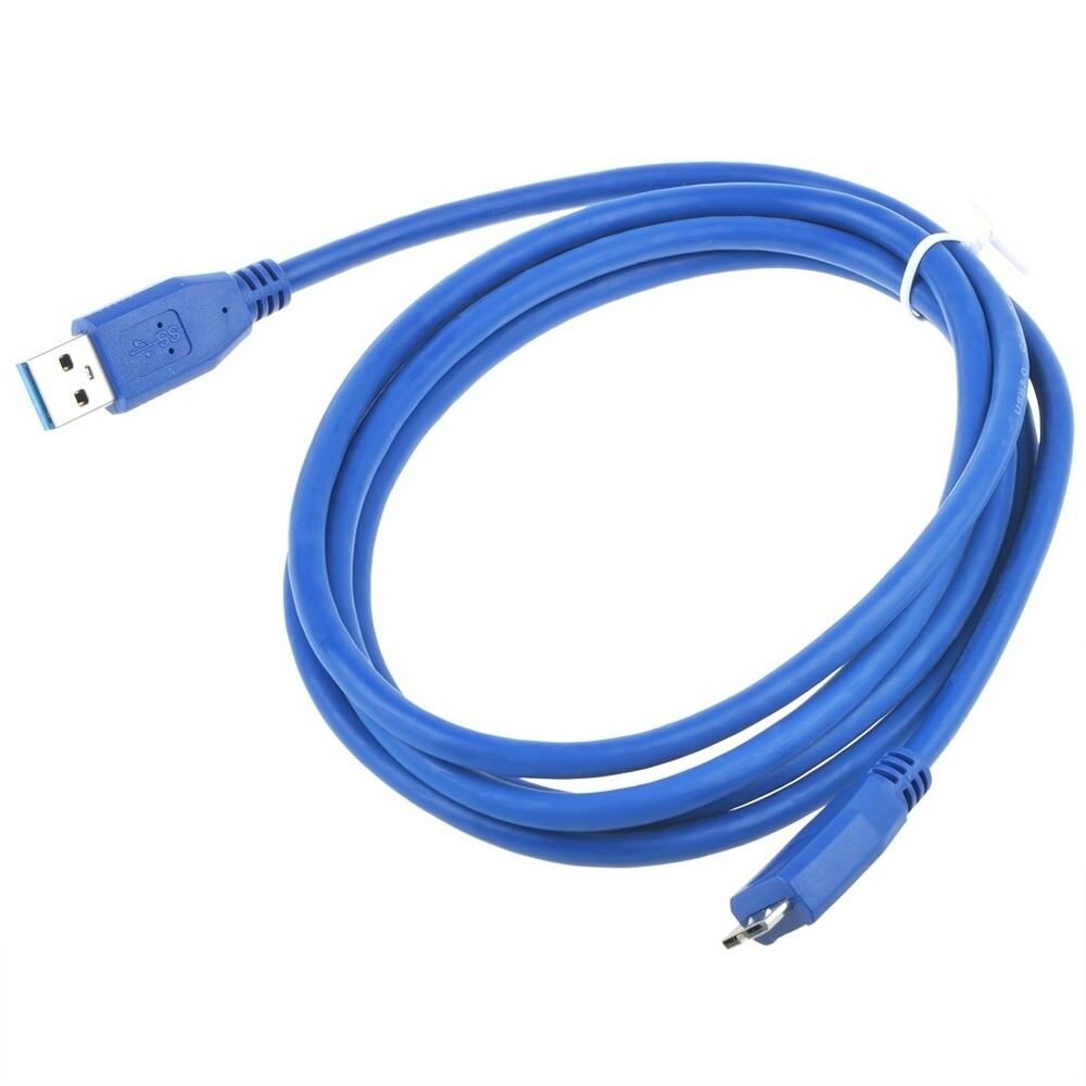 

6ft USB 3 0 PC Cable Cord for LaCie Rugged All-Terrain 1TB 301945 750GB 301934