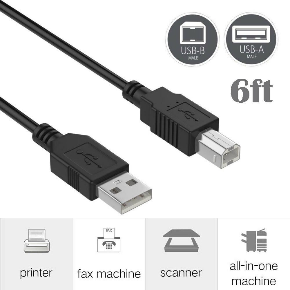 

6ft USB Cable Cord For Rane SL1 SL2 SL3 SL4 Serato Scratch Live 2 0 DJ Interface