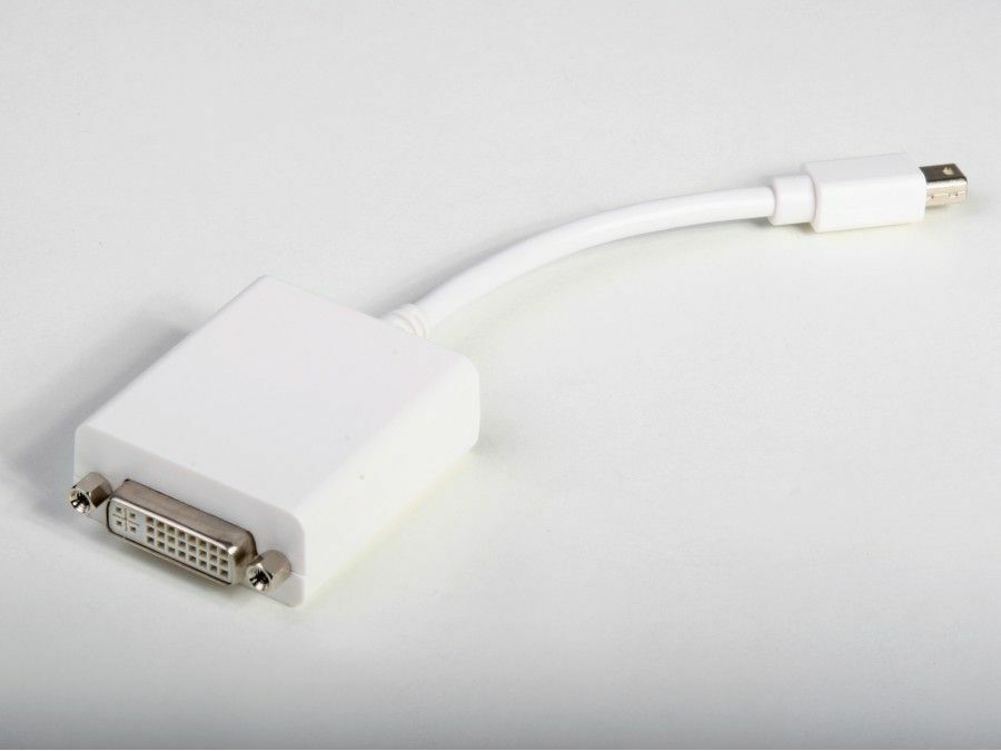 

8 inch Atlona Mini DisplayPort Male to DVI Female Cable Adapter for Mac (White)