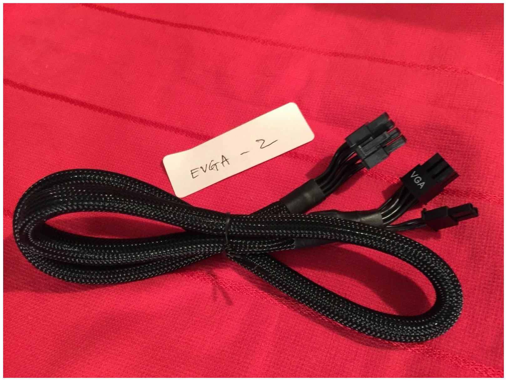 8 PIN TO 8 pin PCIE VGA Power Supply Cable for EVGA SuperNOVA 7501300