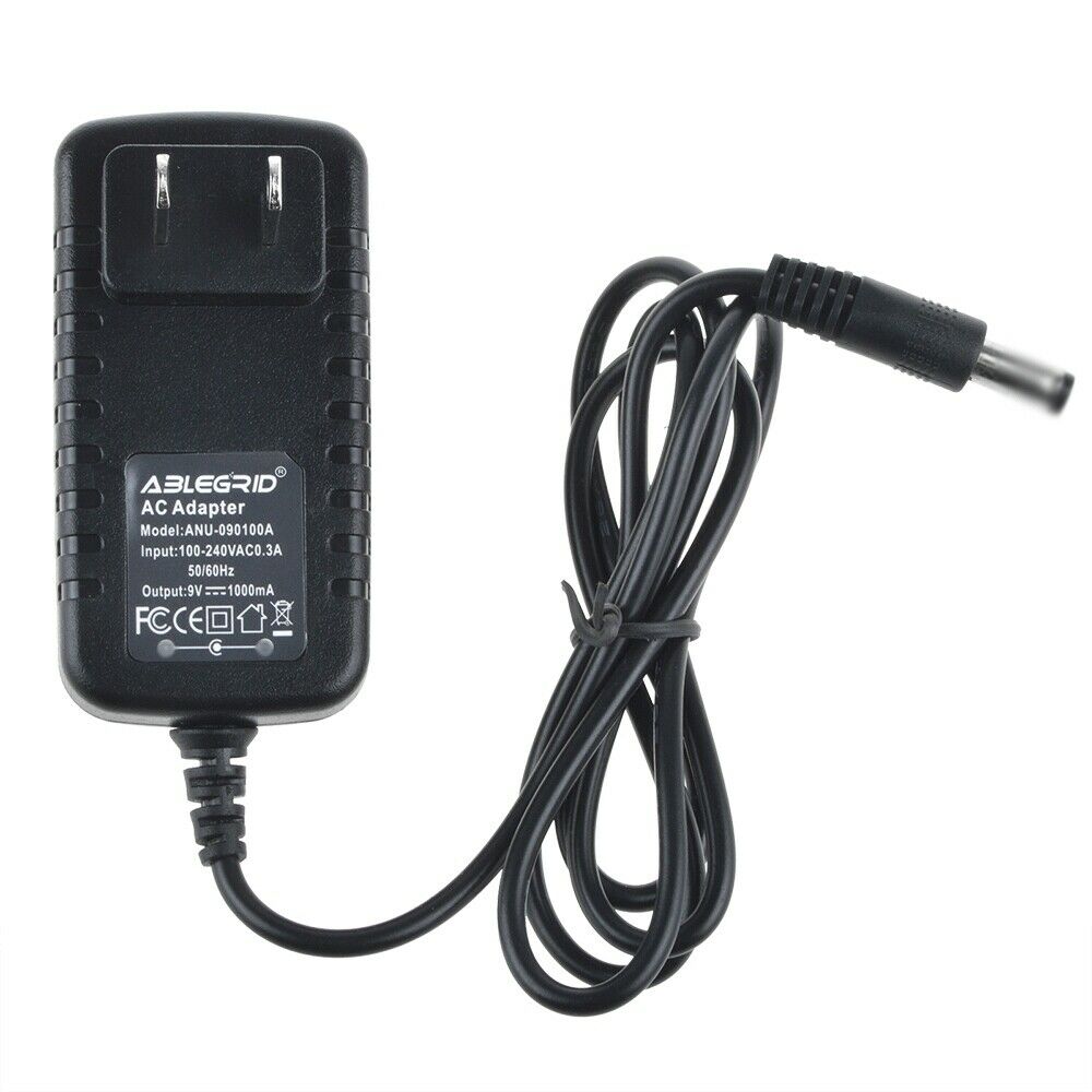 

9V 1A DC Charger Adapter for AD-0930M USEI AM-9300 MODEL 35-9-300C Power Supply
