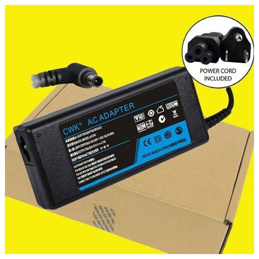 

AC Adapter Cord Battery Charger For Sony Vaio SVE14112FXB SVE14112FXP SVE141D11L
