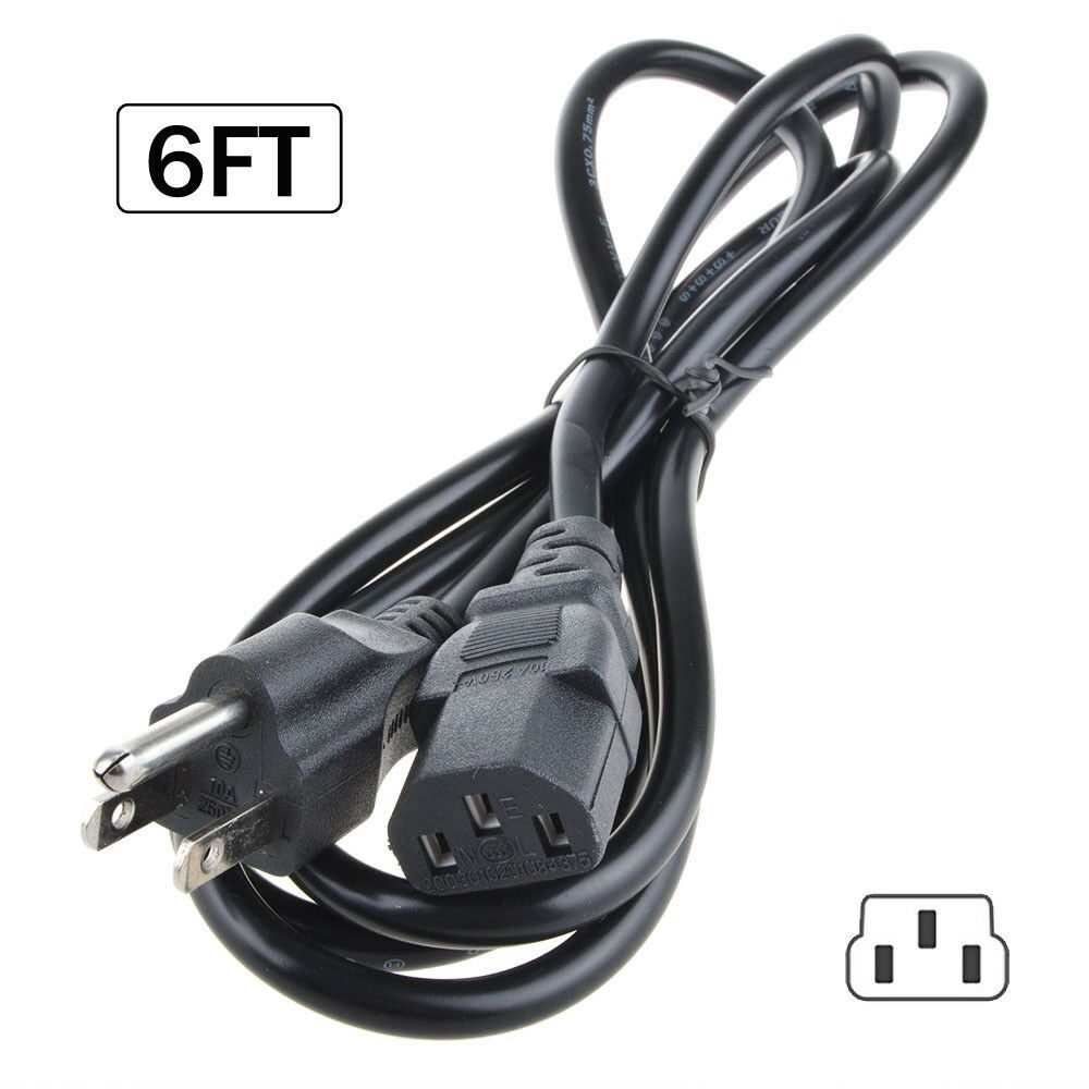 

AC IN Power Cord Outlet Plug Cable For Precor EFX5 23-SK EFX5 33-ST EFX5 33-ADFJ