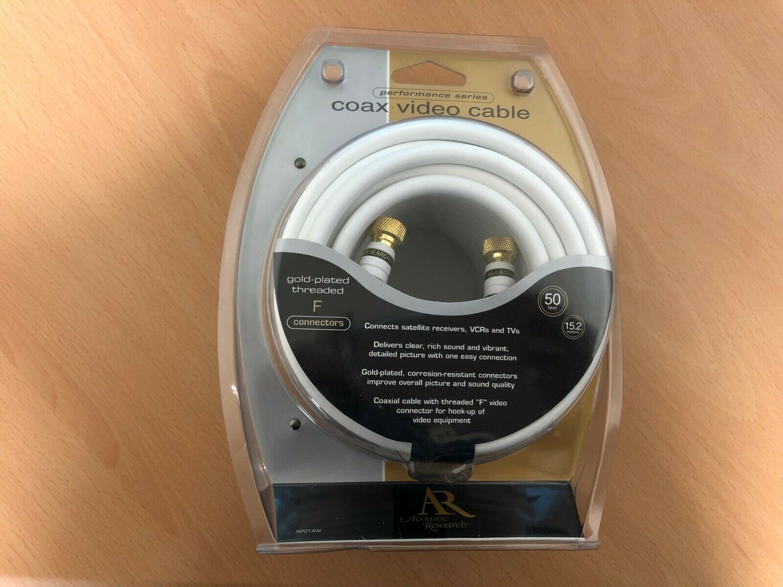 

Acoustic Research Coax Video Cable 50 feet BRAND NEW