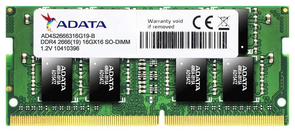 

ADATA -2666 16 gb Ddr4 RAM for Laptop