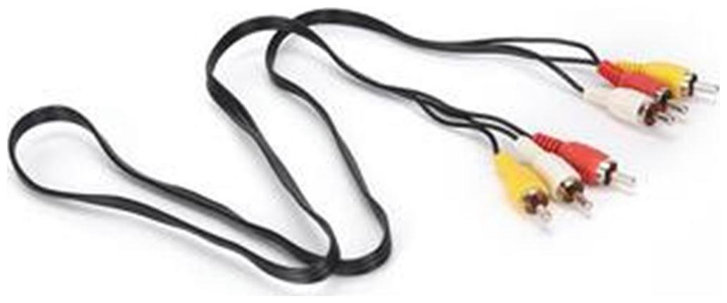 

Afrodive 3 Rca To 3 Rca Male To Male Component Video Cable (Black)