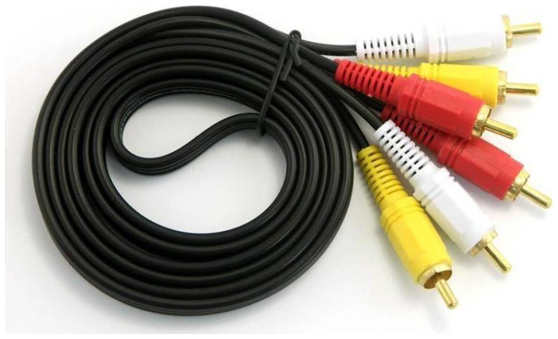 

Afrodive 3 Rca To 3 Rca Male To Male Component Video Cable (Black)