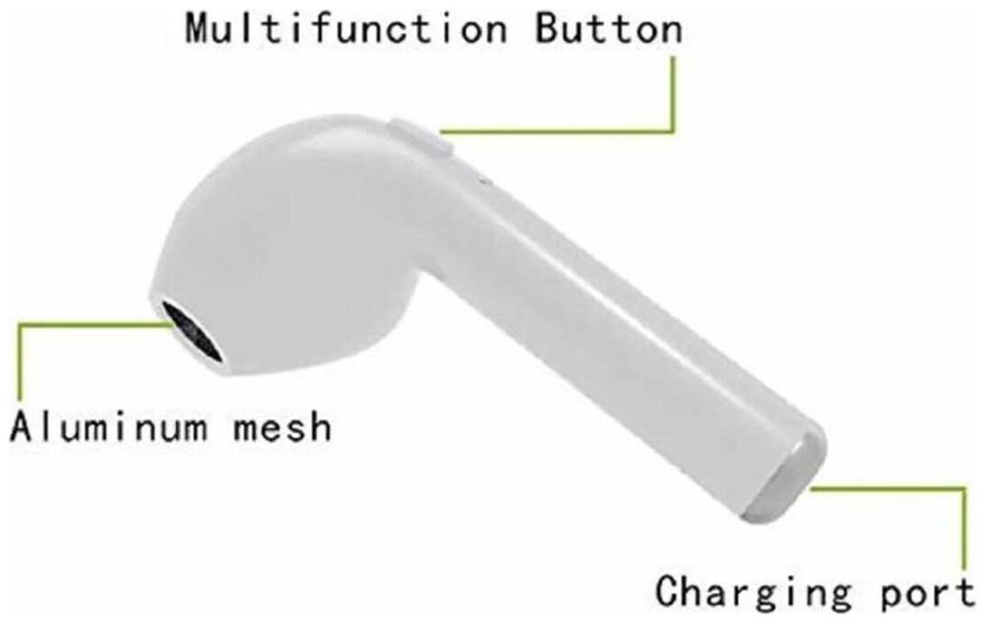 

AFRODIVE All Smartphone In-Ear Bluetooth Headset ( White )