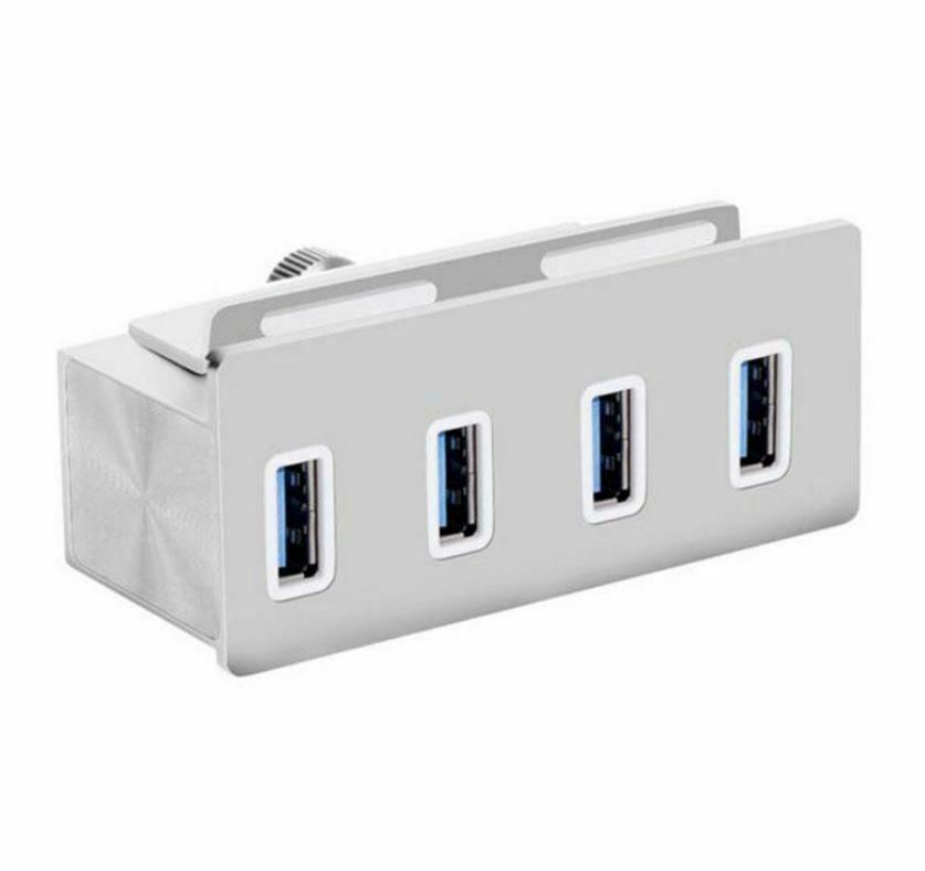 

Aluminum USB 3 0 clip 4 - port HUB hub 3 0 USB Splitter Four Expansion - FROM US