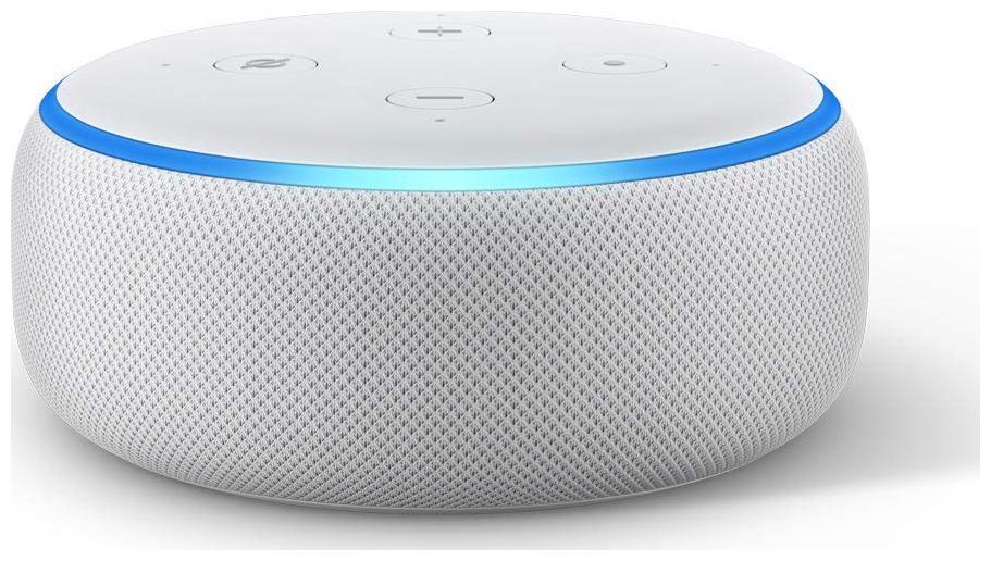 

Amazon ECHO DOT (3RD GEN) Wired Bluetooth Smart Speaker ( White )