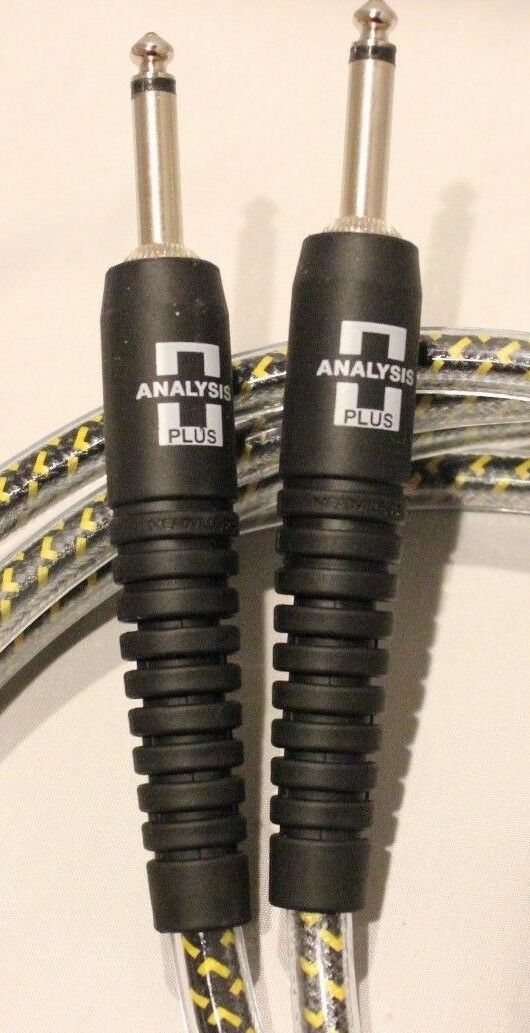

Analysis Plus Yellow Oval Instrument cable 10ft - Overmolded straight - straight