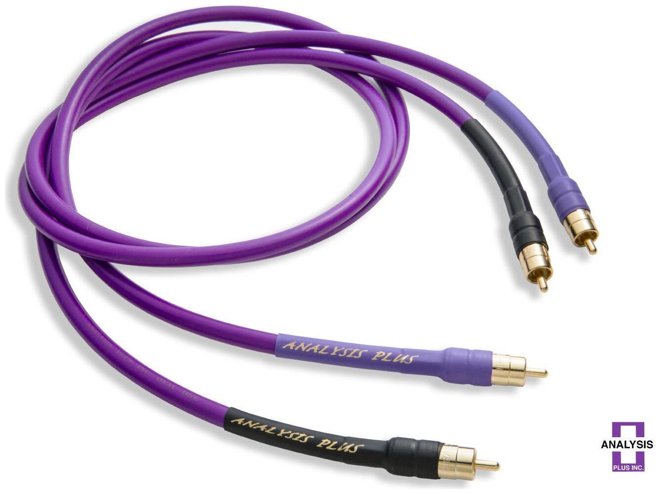 

Analysis Plus Oval One RCA interconnect pair 1 0M - New