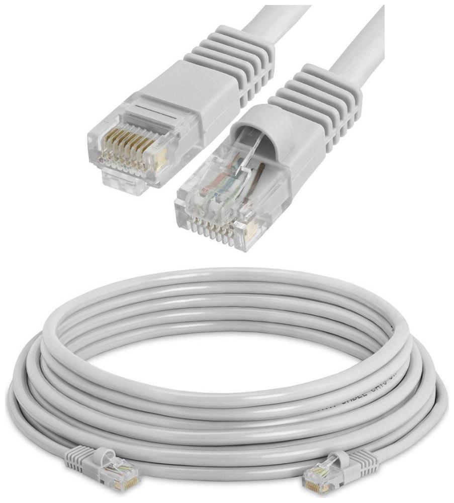 

ANDTRONICS CAT-6 Snagless Network RJ45 Ethernet Patch LAN Cable CAT6 - 15M 45 ft - Grey