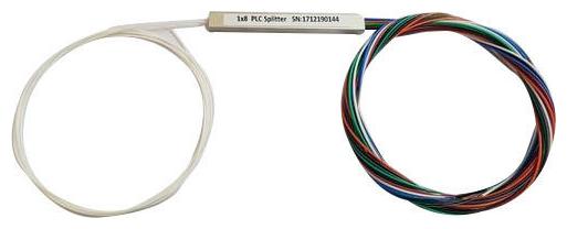 

ANDTRONICS Mini Fiber Optic 1 x 8 PLC Splitter 900um 1 8 Splitter-Multi
