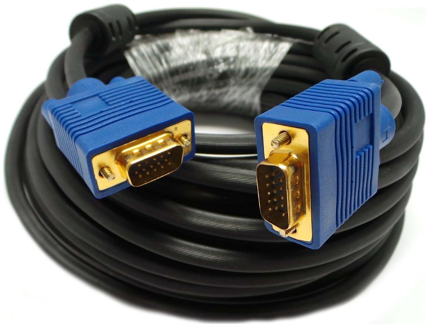 

ANDTRONICS Premium VGA To VGA 15 Pin CABLE Compatible for PC laptop projector LCD monitor Televisions HDTV - 90 ft - 30M