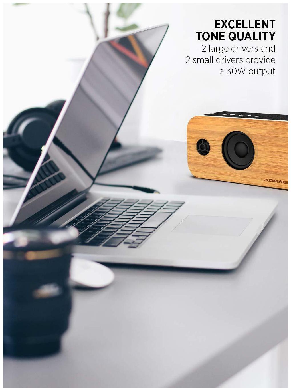 aomais life 30w bass bluetooth speaker