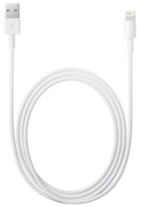Apple MD819ZM/A Data Cable For iPhones White)