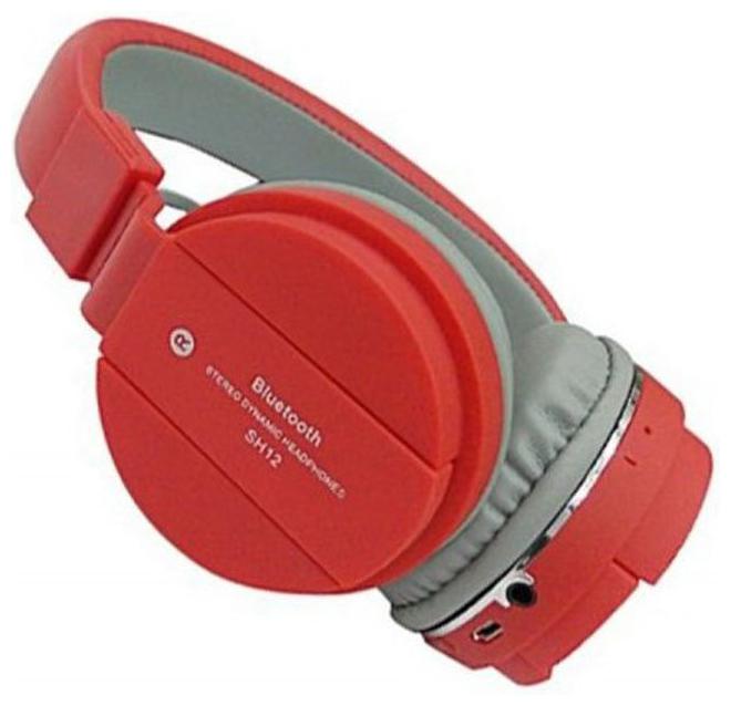 

ARHUB Over-Ear Bluetooth Headset ( Red )