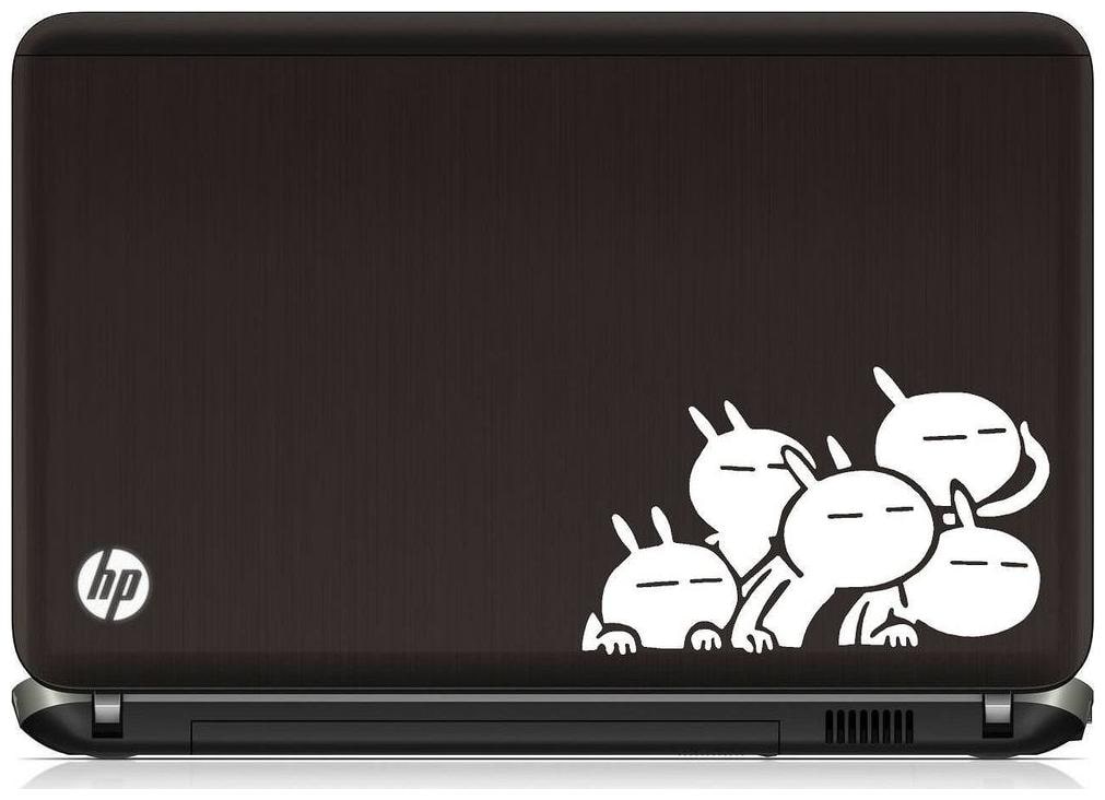 

ARWY Cartoons Logo Laptop Sticker Vinyl Decal W238 (White) standard size