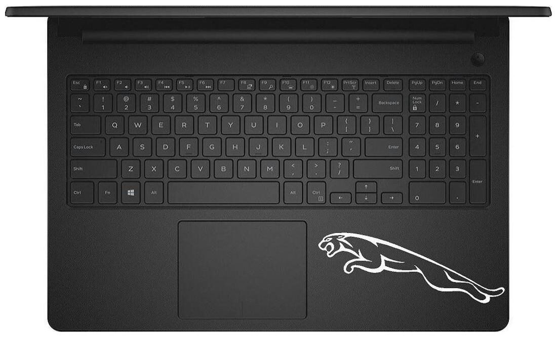 

ARWY Jaguar Logo Laptop Sticker Vinyl Decal W350 (White)Srabdard size