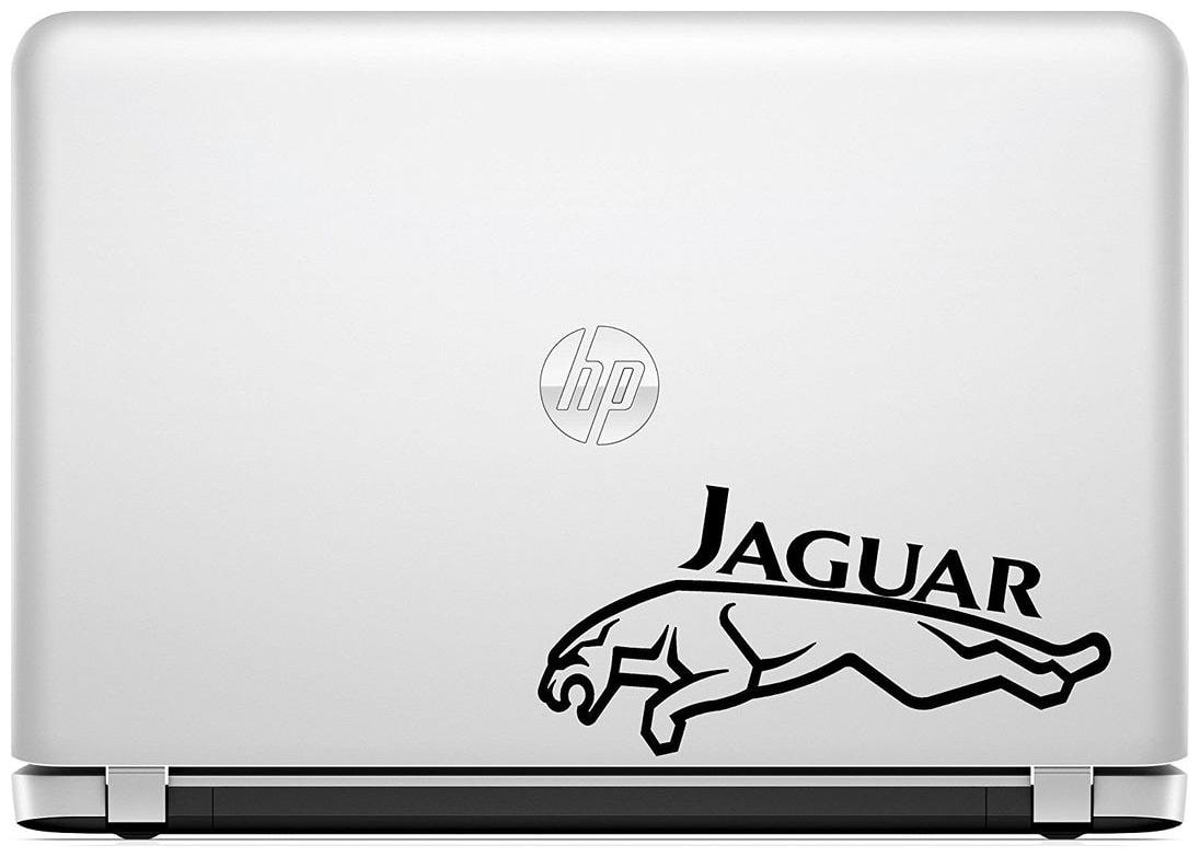 

ARWY Jaguar Logo Laptop Sticker Vinyl Decal B348 (Black) Srabdard size