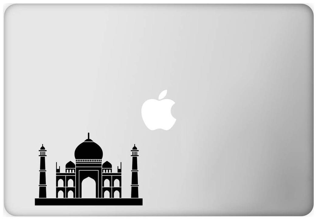 

ARWY Laptop Decal Tajmahal ( Height - 11 81 cm (4 65 inch) X Width - 8 00 cm (3 15 inch)) ( Material - Removable Vinyl Sticker )( Pack of 1 ) Sticker