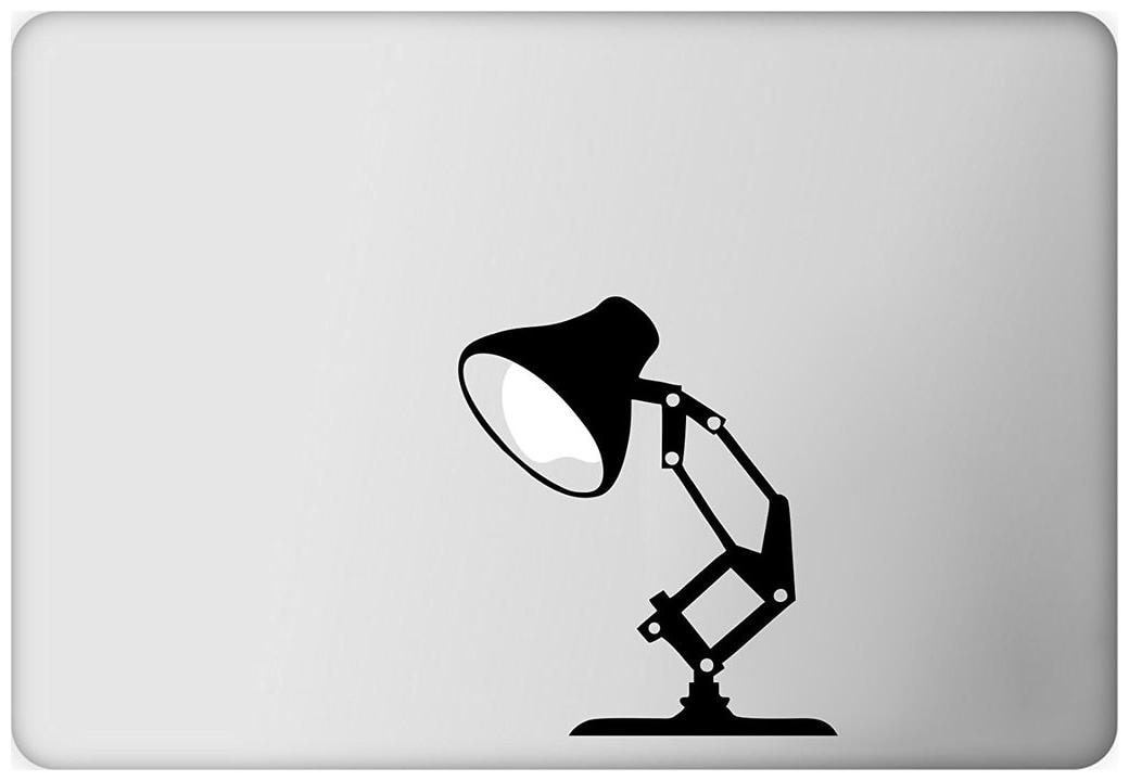 

ARWY Laptop Decal Lamp (Material-Vinyl Wall Coverage Area - Height cm X Width cm) ( Pack of 1 ) Sticker