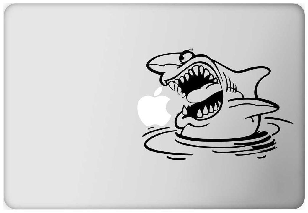 

ARWY Laptop Decal Whale Anime Height -6 69cmWidth -4 96cm)( Pack of 1 ) Sticker