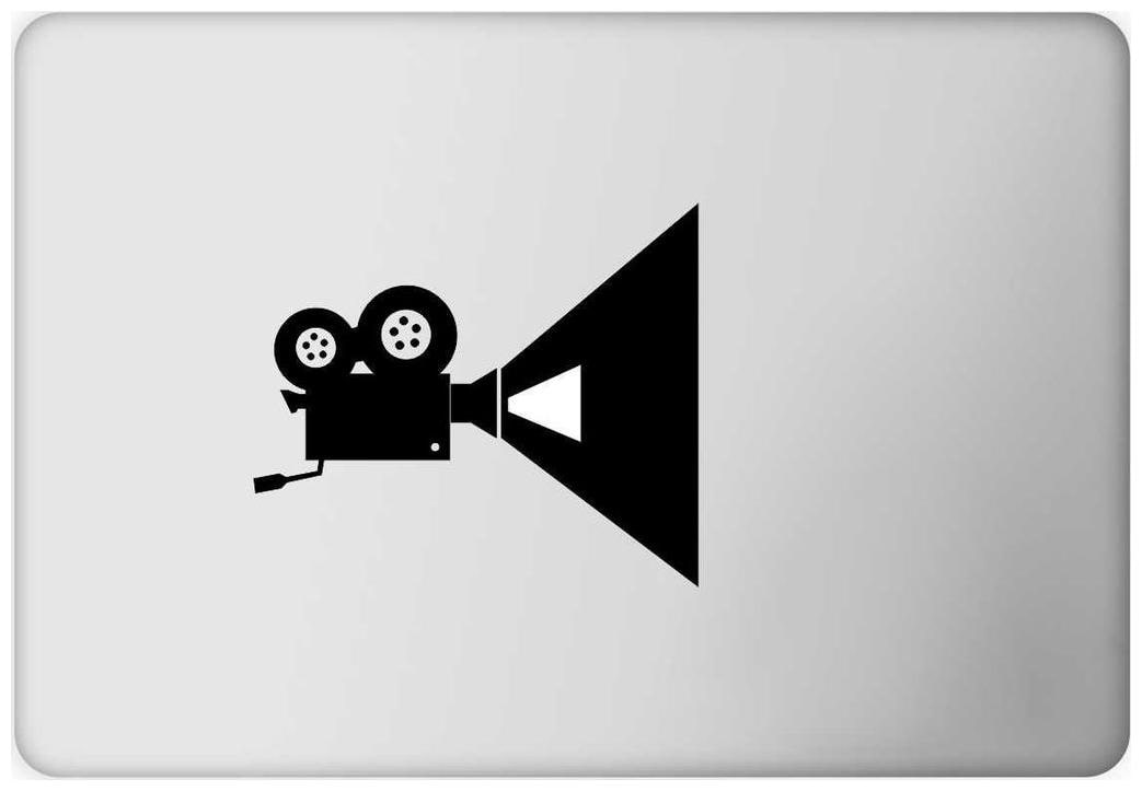

ARWY Laptop Decal Camera ( Height - 9 57 cm (3 77 inch) X Width - 6 37 cm (2 51 inch)) ( Material - Removable Vinyl Sticker )( Pack of 1 ) Sticker