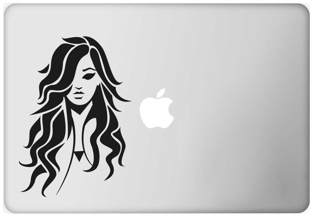 

ARWY Laptop Decal Beautiful girl ( Height - 12 54 cm (4 94 inch X Width - 17 80 cm (7 01 inch)) ( Material - Removable Vinyl Sticker )( Pack of 1 ) Sticker