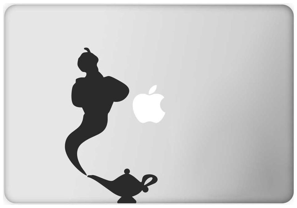 

ARWY Laptop Decal Aladdin and Lamp Height -4 28cmWidth -7 17cm)( Pack of 1 ) Sticker