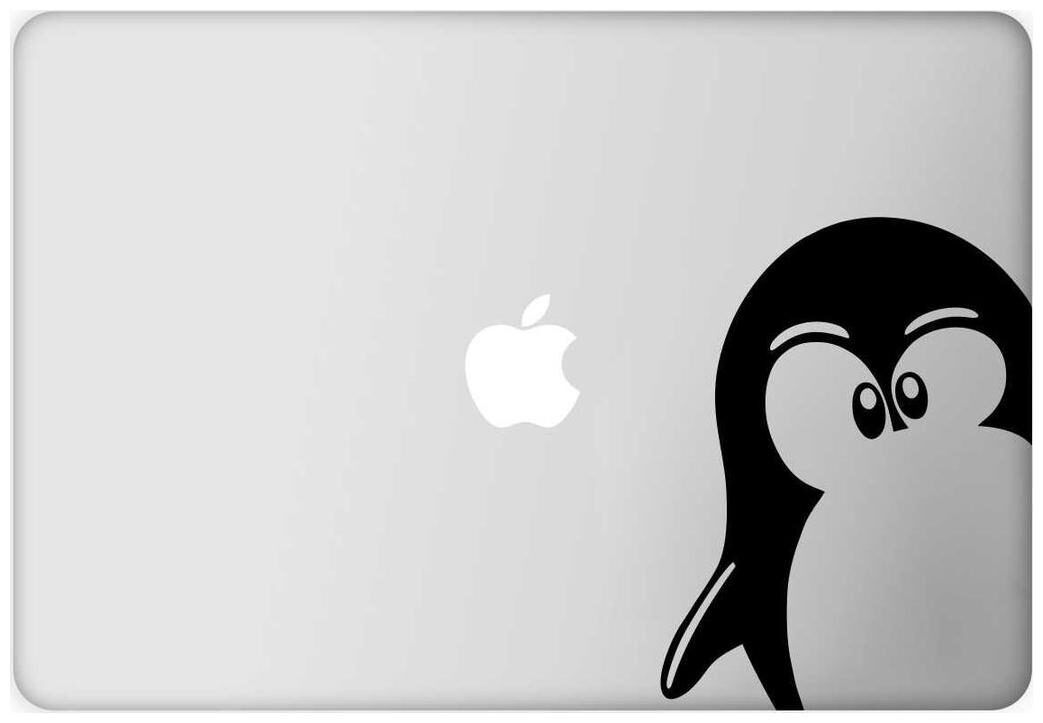 

ARWY Laptop Decal Penquin ( Height - 12 36 cm (4 87 inch) X Width - 16 40 cm (6 46 inch)) ( Material - Removable Vinyl Sticker )( Pack of 1 ) Sticker