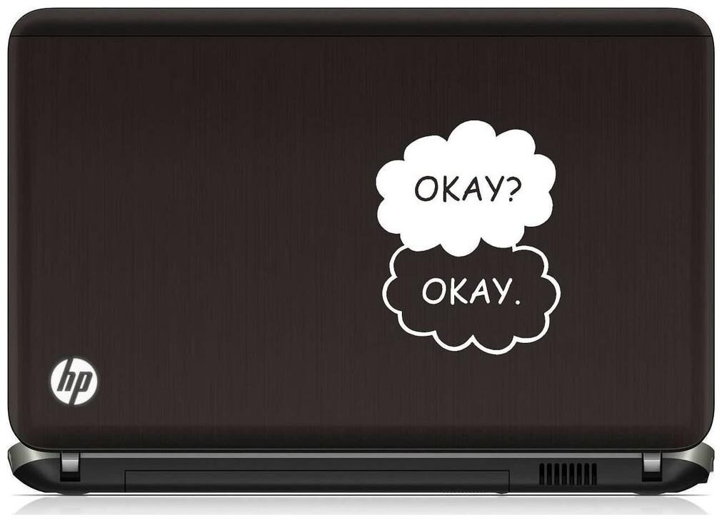 

ARWY Loading Logo Laptop Sticker Vinyl Decal W108 (White)standard size