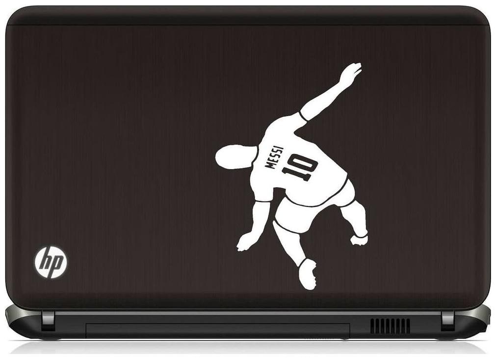 

ARWY Messi Logo Laptop Sticker Vinyl Decal (W74) (White)Srabdard size