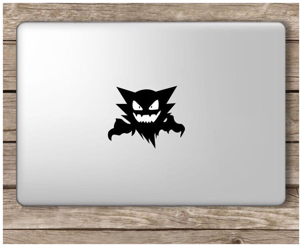 

ARWY Naruto Head Laptop Vinyl Sticker (Black) standard size