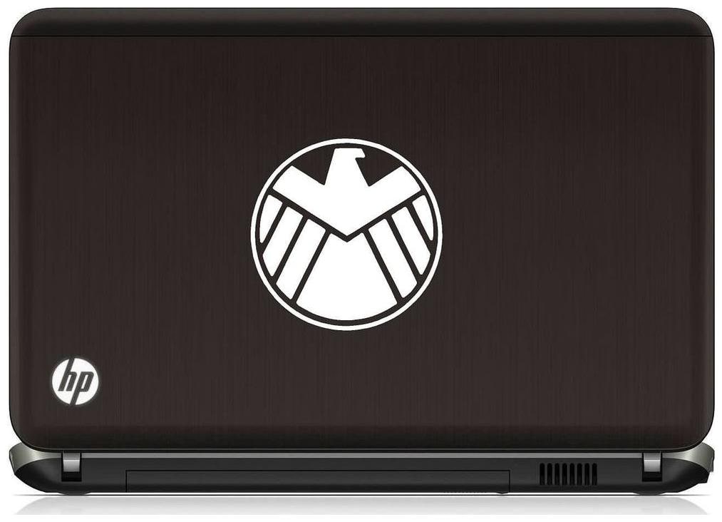 

ARWY Shield Logo Laptop Sticker Vinyl Decal B333 (Black)Srabdard size