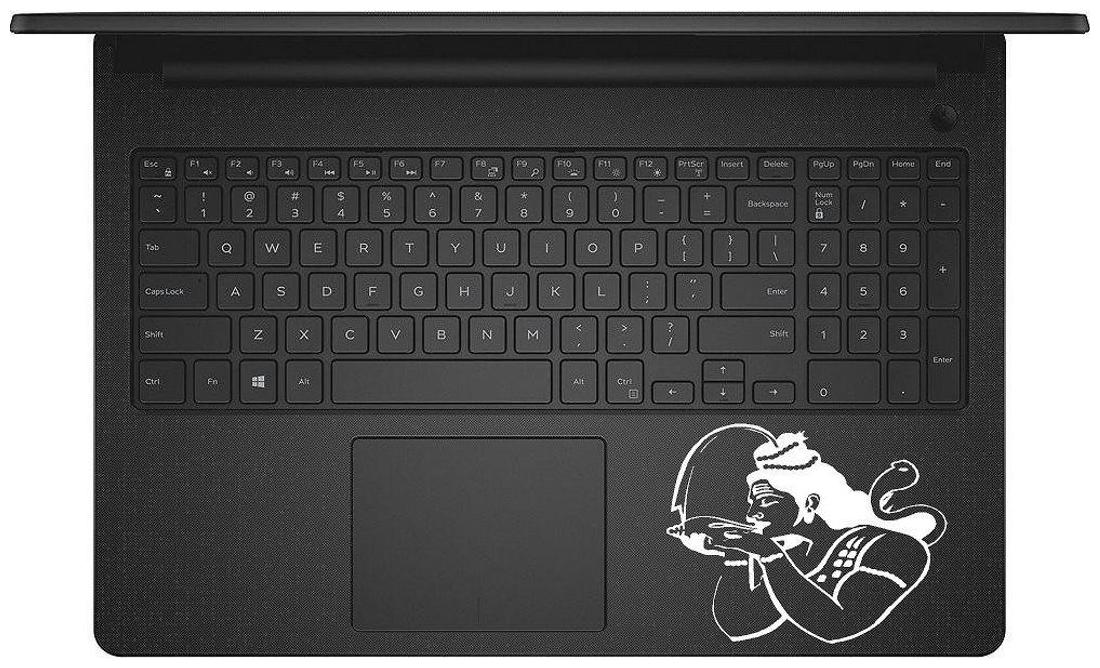 

ARWY Shiv Logo Laptop Sticker Vinyl Decal W214 (White)standard size