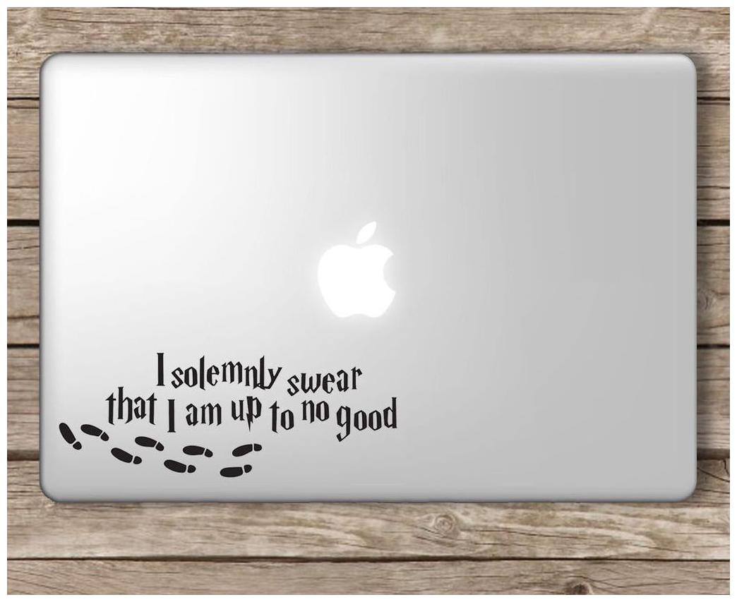 

ARWY Smile Logo Laptop Sticker Vinyl Decal W124 (White) standard size