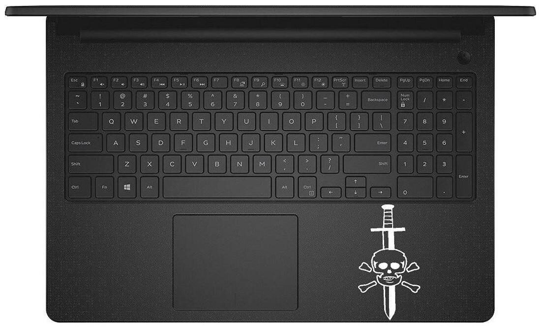 

ARWY Superman Logo Laptop Sticker Vinyl Decal W326 (White) standard size