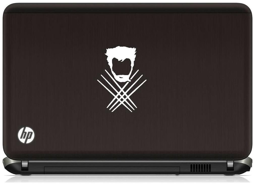 

ARWY XmEN Logo Laptop Sticker Vinyl Decal (W75) (White) standard size
