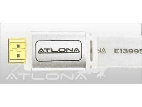 

Atlona ATF14031W-4 4m 13ft Flat HDMI Cable HDMI 1 3 Rated White